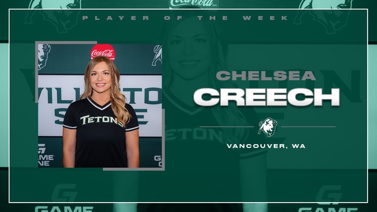 Creech earns MonDak "Player of the Week" honors.